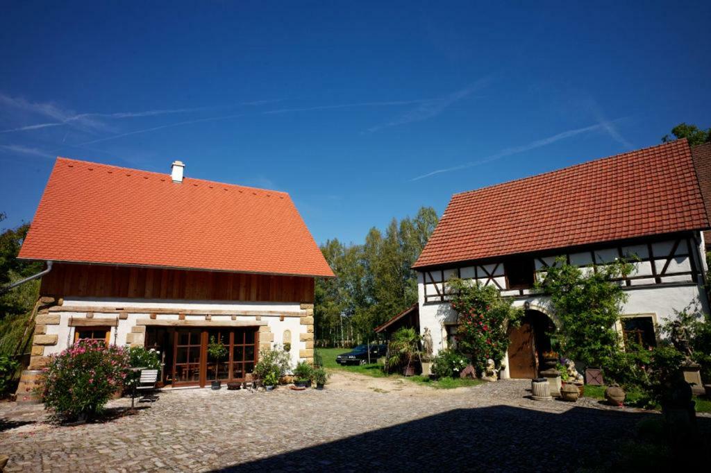 Obere Muehle - Scheunenwohnung Mitten Im Gruenen Baunach Exteriér fotografie